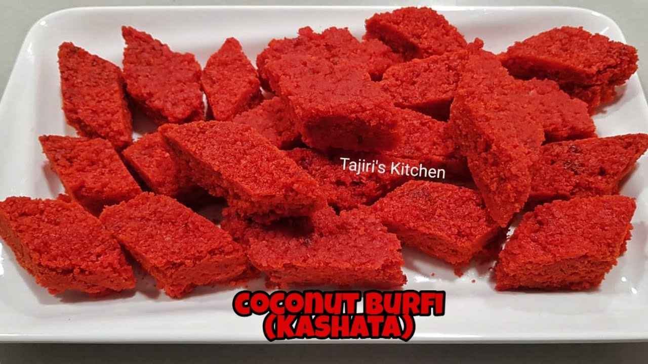 Kashata za Nazi /Coconut Burfi Ricipe/ Jinsi ya Kupika Kashata With English Subtitles