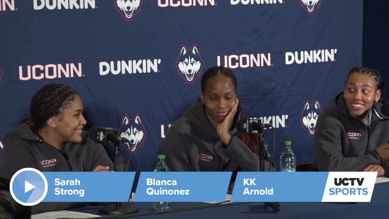 UConn Women's Basketball Postgame Press Conference: Players