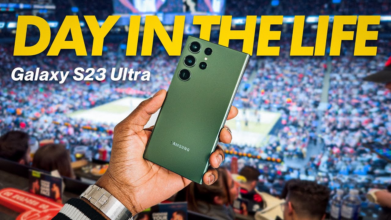 Samsung Galaxy S23 Ultra — реальный обзор дня из жизни (тест аккумулятора и камеры)