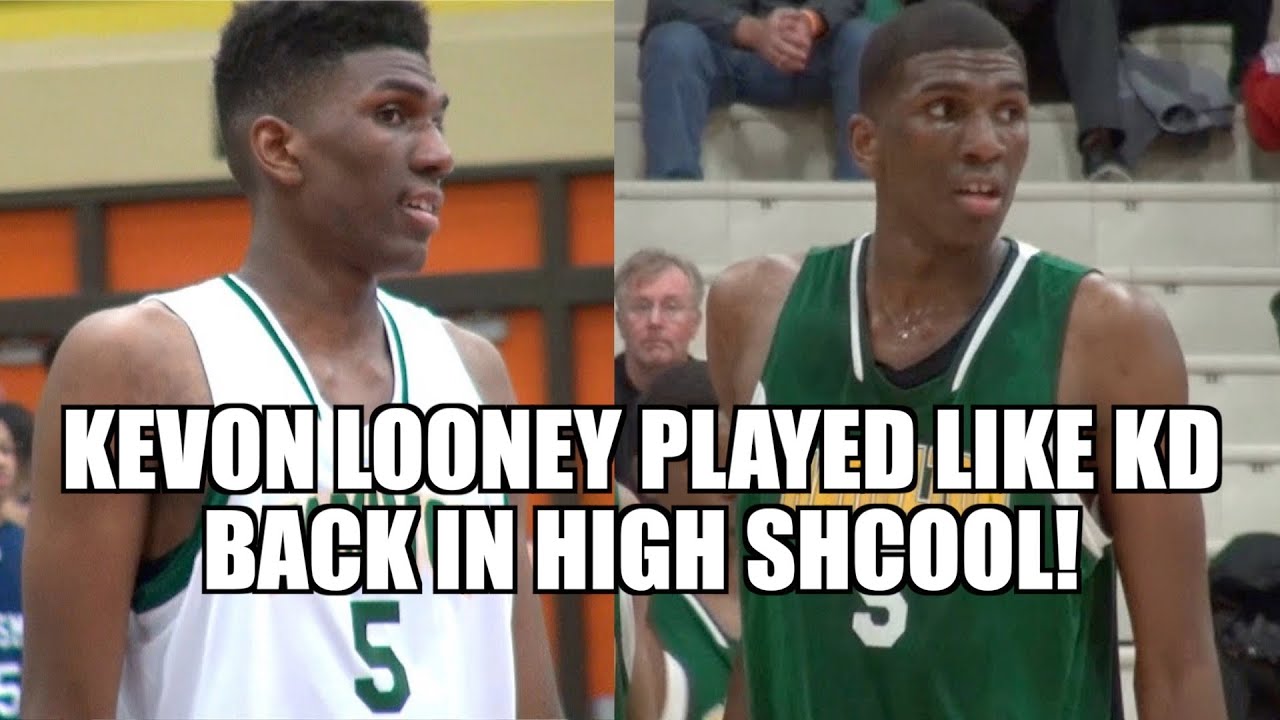 Kevon Looney UNREAL GUARD SKILLS Back in HS! Golden State Warriors Legend!
