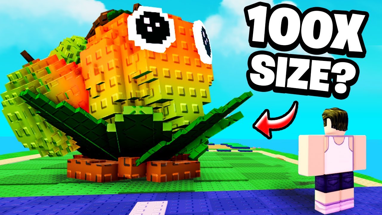 Growing a JUMBO MANGO in Plants vs Brainrots