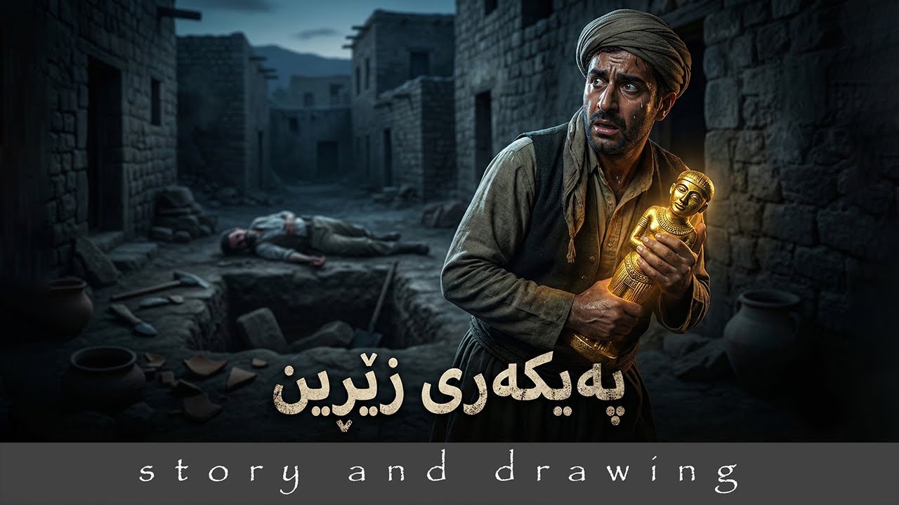 وێنەکێشان و چیرۆک : نهێنی پەیکەرە زێرینەکە
