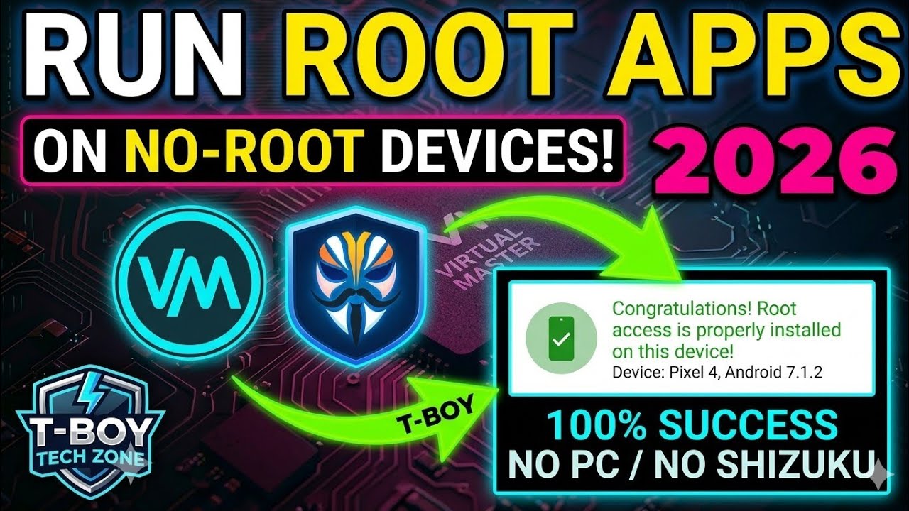 Как запускать ROOT-ПРИЛОЖЕНИЯ без получения root-прав на телефоне! (2026 БЕЗ ROOT / БЕЗ SHIZUKU /...