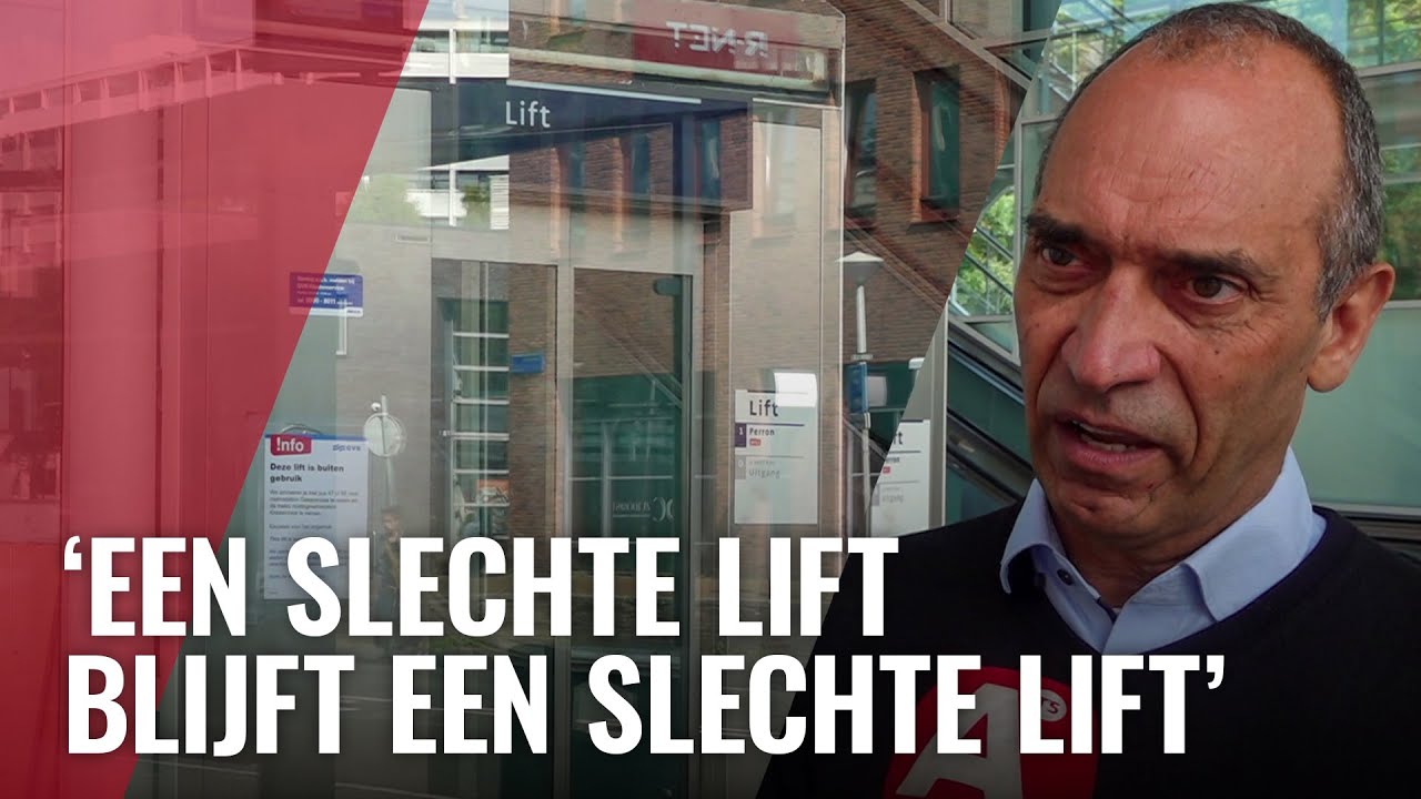 Waarom blijven liften bij stations vaak lang stuk?