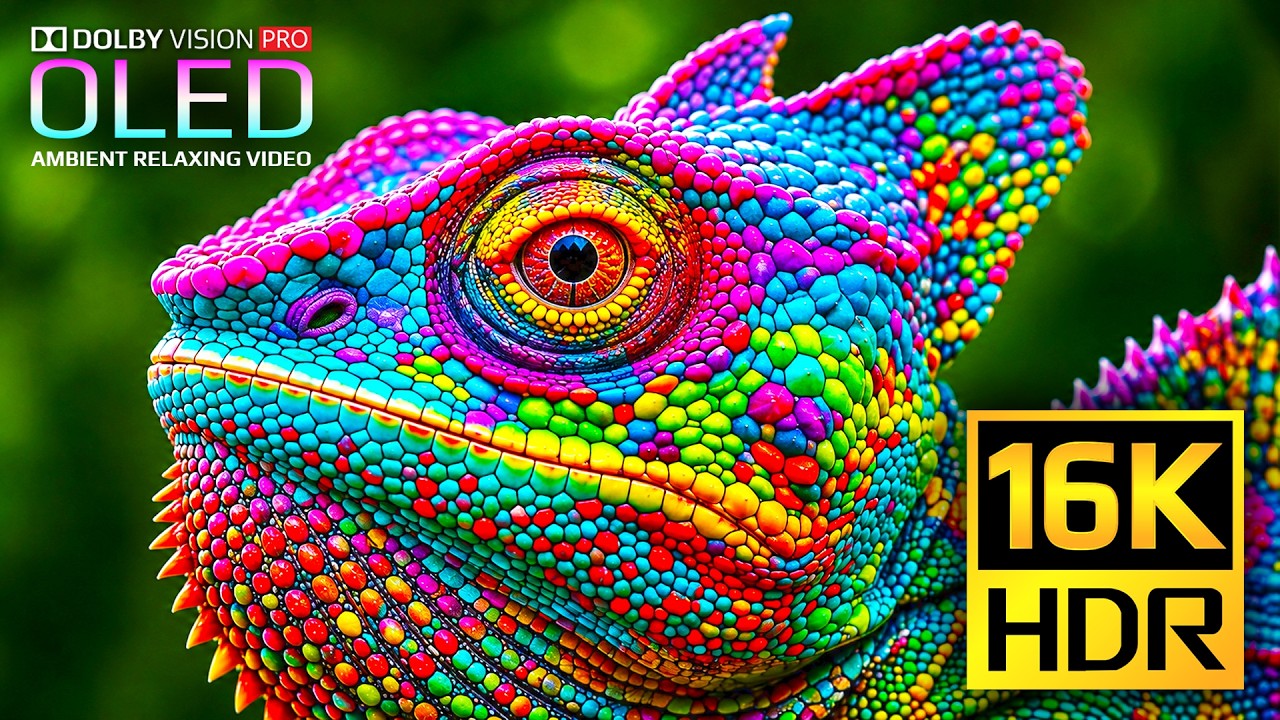 Unbelievable 16K 120fps Video | BEST HDR Nature & Animals Dolby Vision | 4K Video &bull; 8K Ultra HD TV