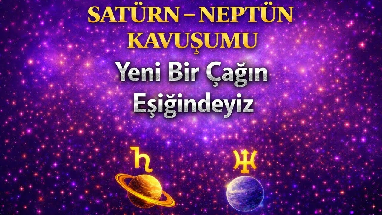 Koç Burcunda Satürn ve Neptün Exact kavuşum