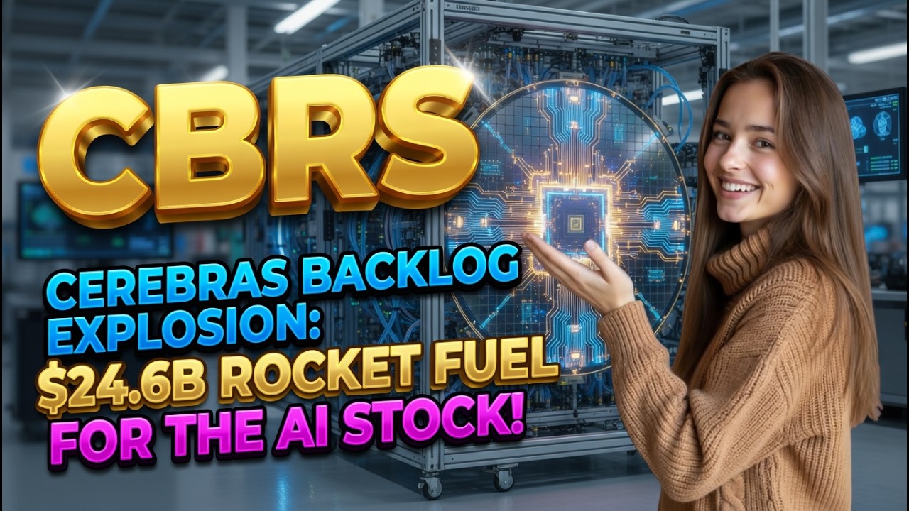 Cerebras Backlog Explosion: $24.6B Rocket Fuel for the AI Stock! CBRS Stock Analysis