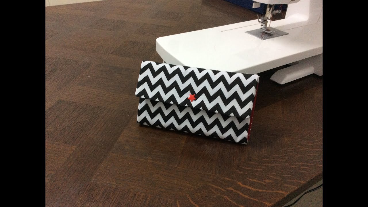 Couture Madalena Coudre une pochette Porte papier et cartes