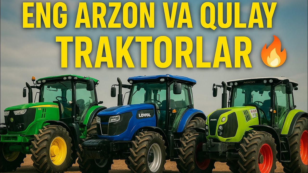 Eng arzon Traktorlar Subsidiya + QQS