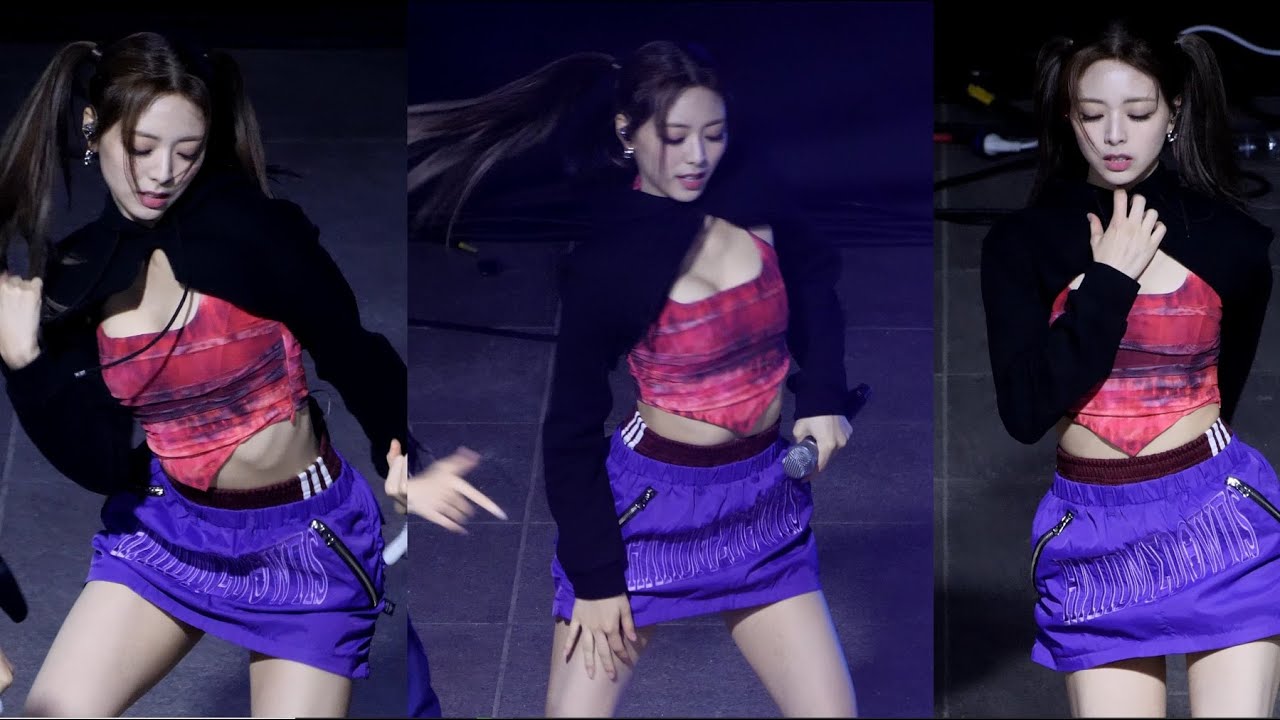 양갈래 유나 YUNA 있지 (ITZY) 'WANNABE' 4K Cam (한양대학교축제)