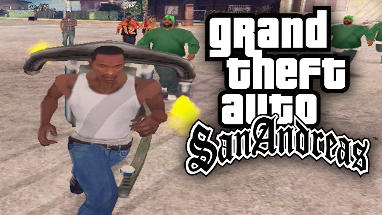 GTA San Andreas - THROW BACK THUG LIFE!