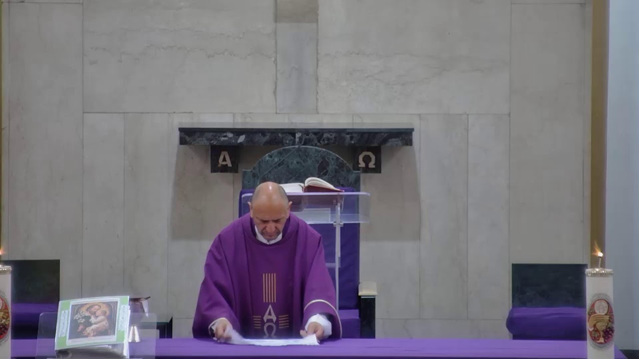 Lunes 16 de Marzo 2026. Misa gregoriana.