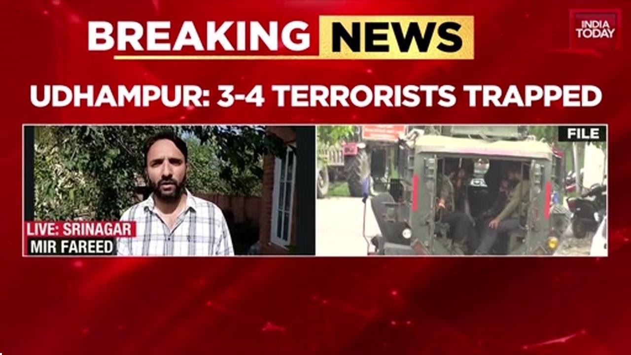Udhampur Encounter: Soldier Killed, 3-4 Jaish Terrorists Trapped in Forest Gunfight | India Today