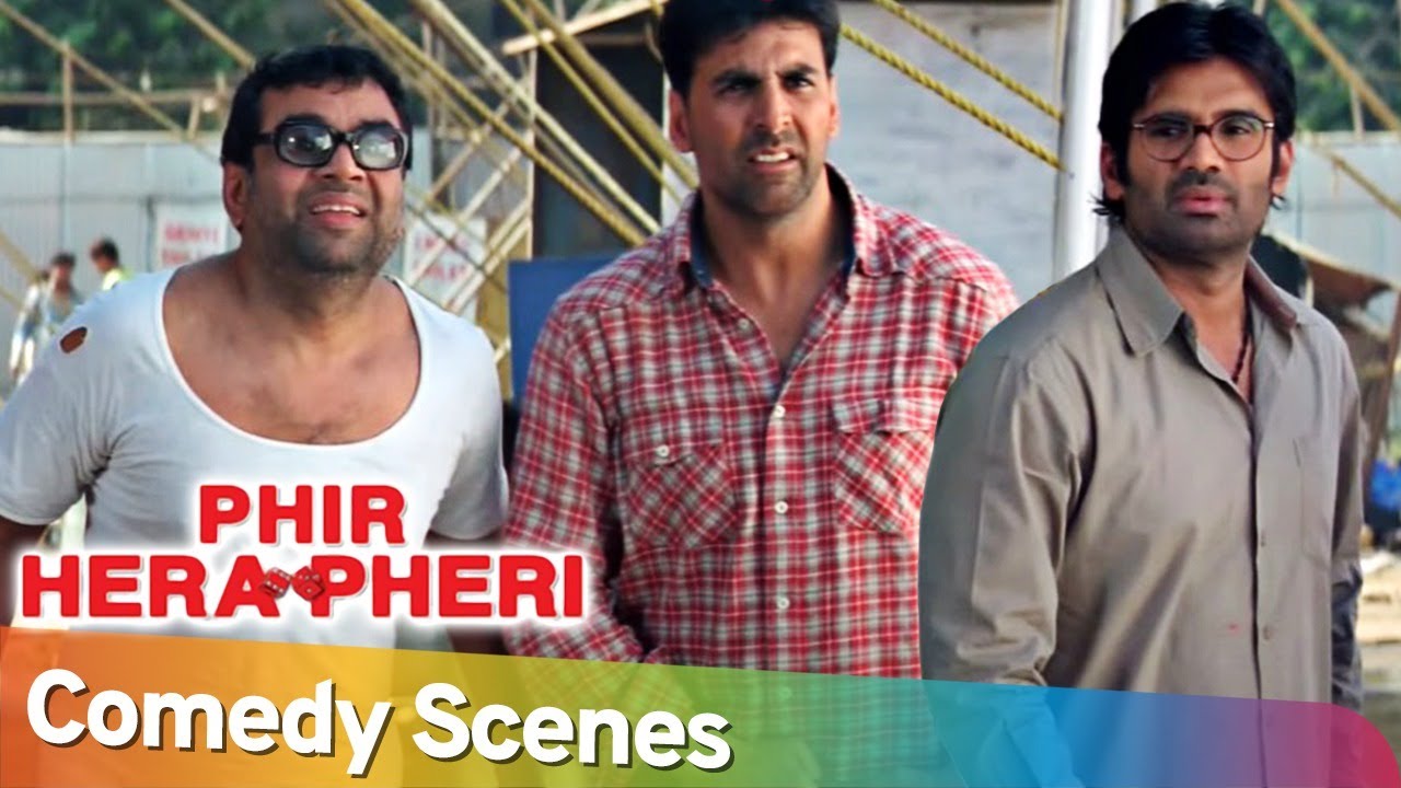 Phir Hera Pheri Comedy Scenes | Popular Comedy Scenes | Paresh Rawal - Akshay Kumar - Suniel Shetty