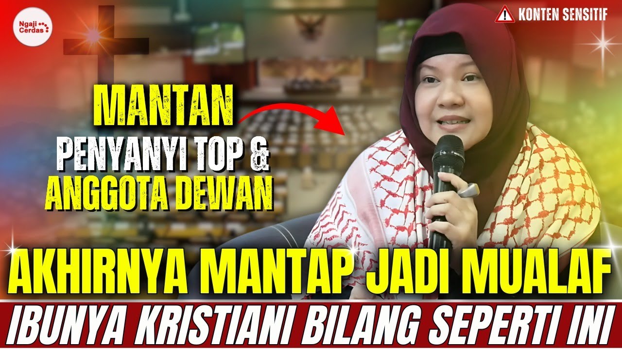 Mantan Penyanyi Top & Anggota Dewan Akhirnya Jadi Mualaf, Baru diungkap disini