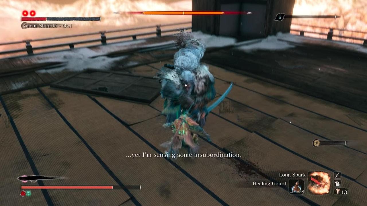 Sekiro: Shadows Die Twice_ Owl Great Shinobi
