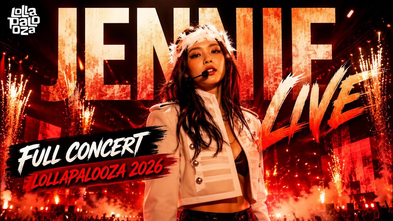 JENNIE  (Live Lollapalooza 2026) | Live Complete