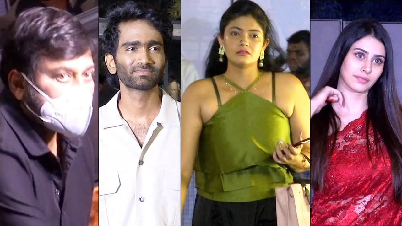 TFI Celebrities Visuals At Santosham Awards 2022 | Chiranjeevi | Pradeep Ranganathan | Daily Culture
