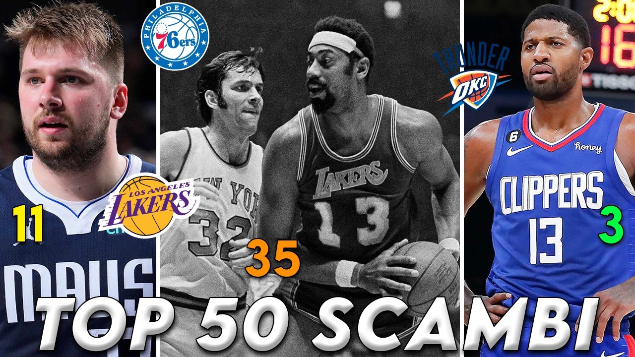 LE 50 TRADE PEGGIORI DI SEMPRE della STORIA DELL'NBA!