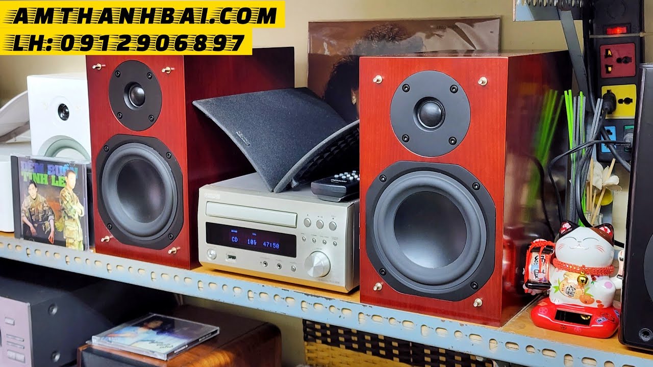 CD Đ&ecirc;m Buồn Tỉnh Lẻ test loa cực &ecirc;m | D&agrave;n mini DENON M38 Loa SC-E777 cho kh&aacute;ch H&agrave; Nội - 0912906897