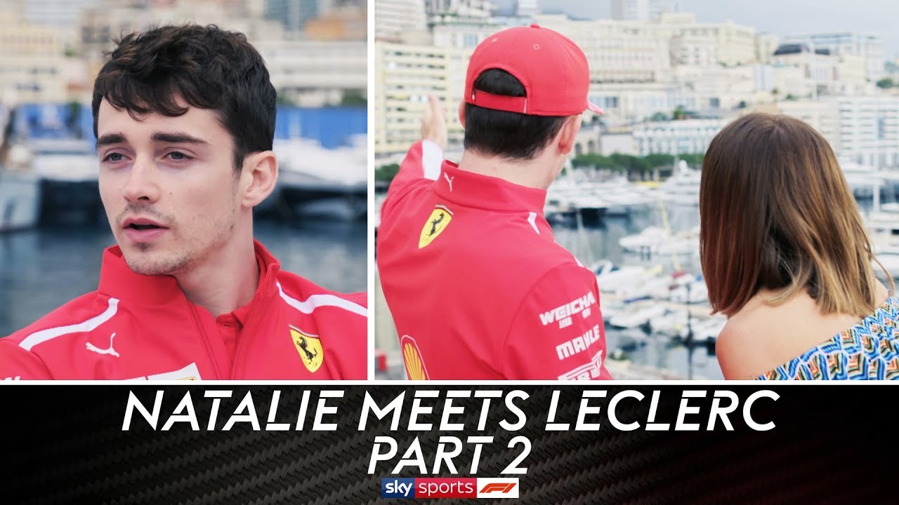 Leclerc on comparisons to Jules Bianchi | Natalie Meets Charles Leclerc | Part 2