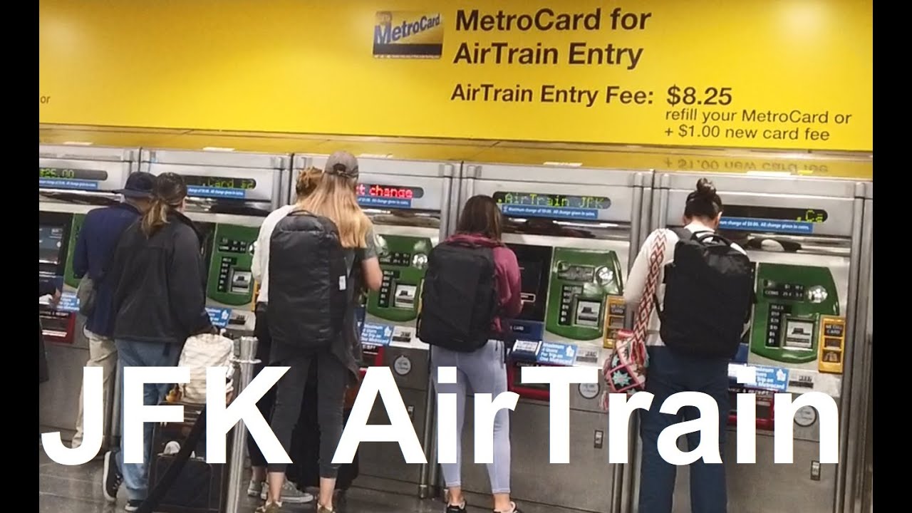 JFK AirTrain Ride | Jamaica Station to JFK Airport Terminals | New York