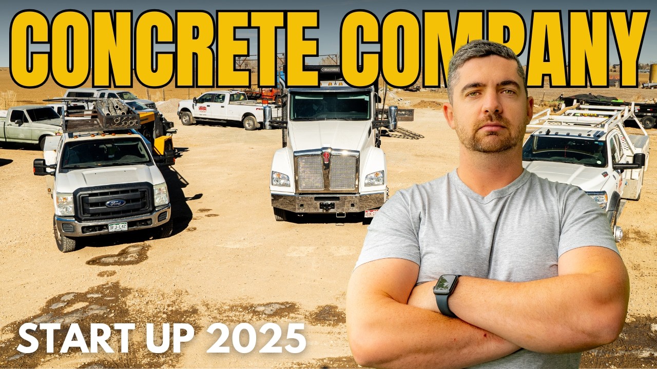 How To Start Your Concrete Company in 2025