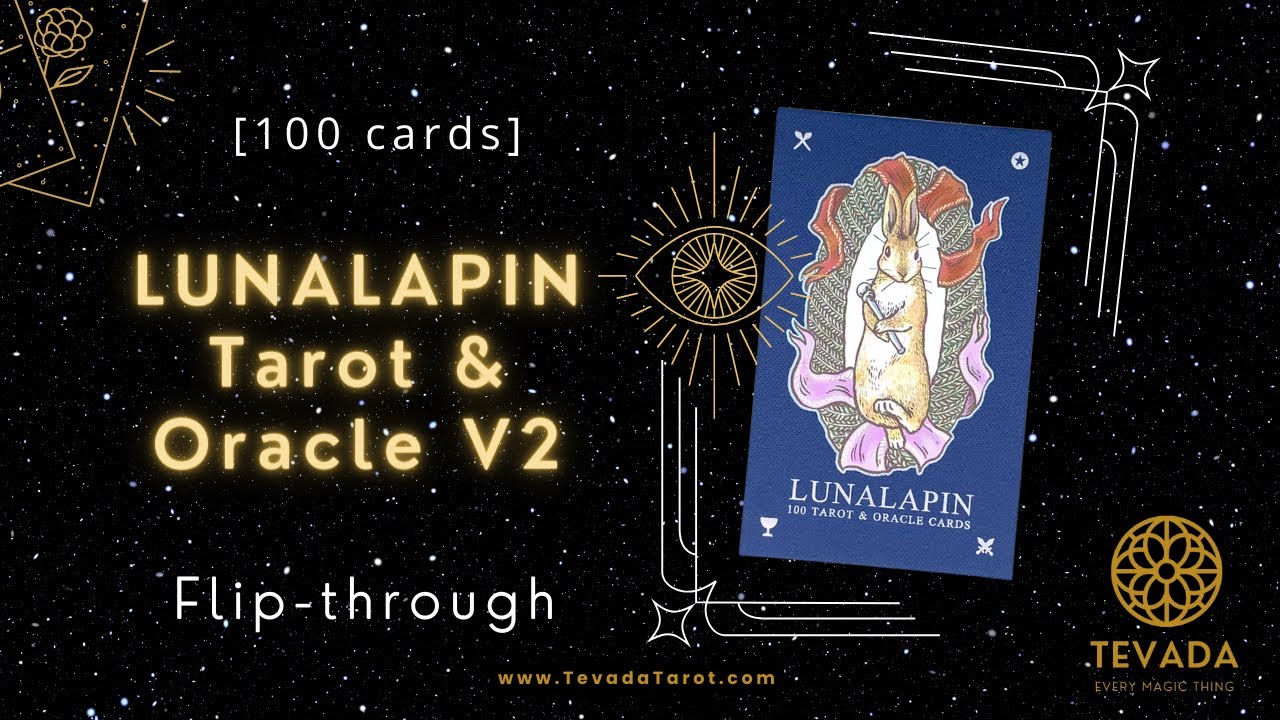 🌕🐇 Dance in Moonlight: Lunalapin Tarot & Oracle (Silver Edition)