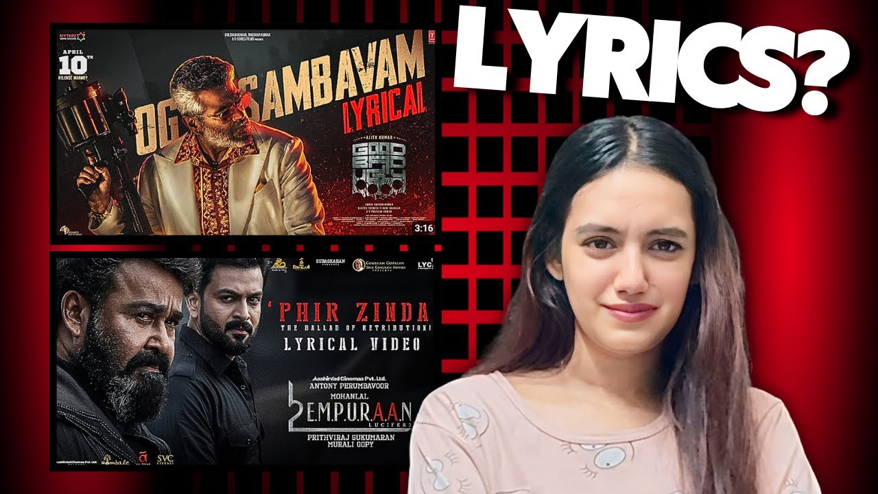 OG SAMBAVAM & Phir Zinda REACTION | Ajith | Trisha | Mohanlal | Prithviraj | GV Prakash | Deepak Dev