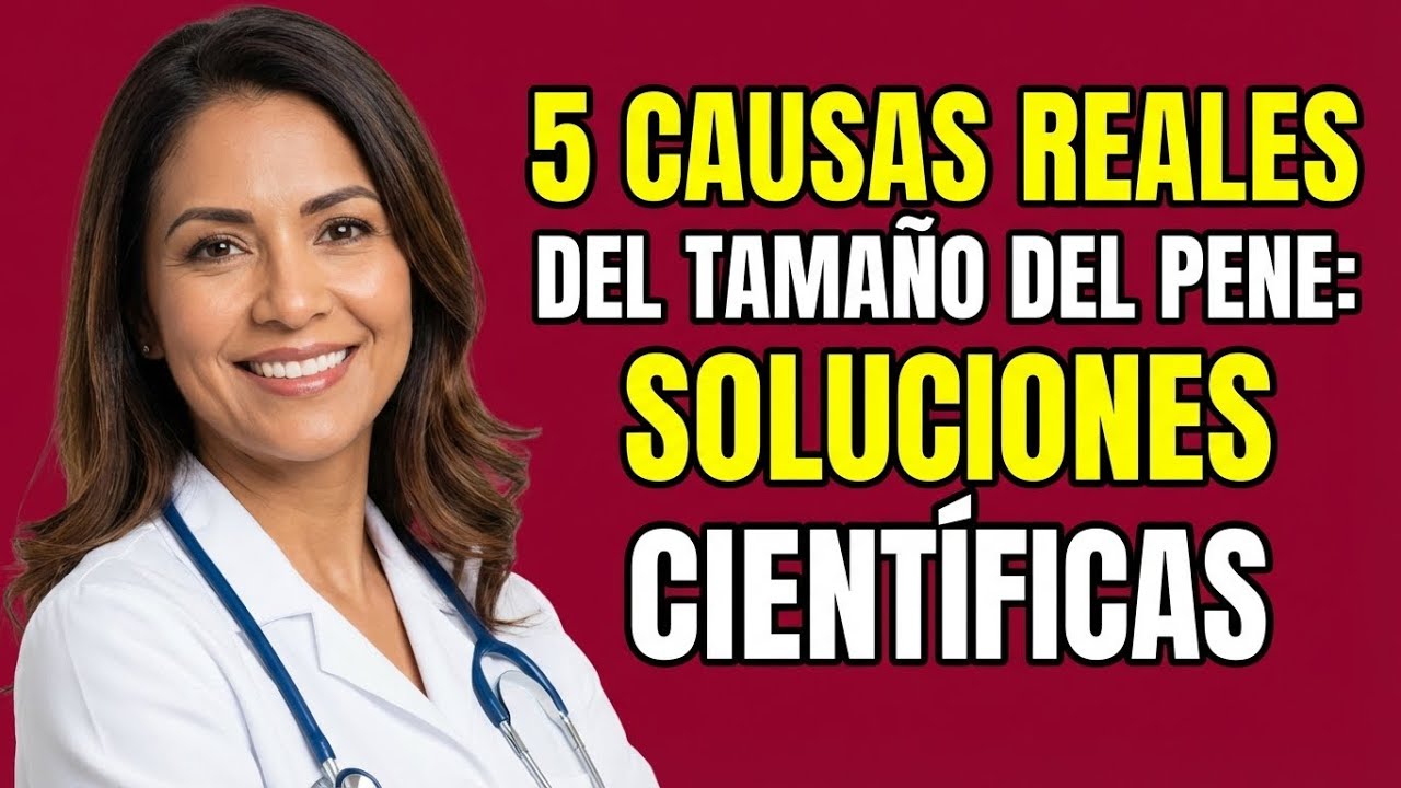 Las 5 CAUSAS REALES del Tamaño del Pene... Y Cómo Solucionarlas Según la CIENCIA