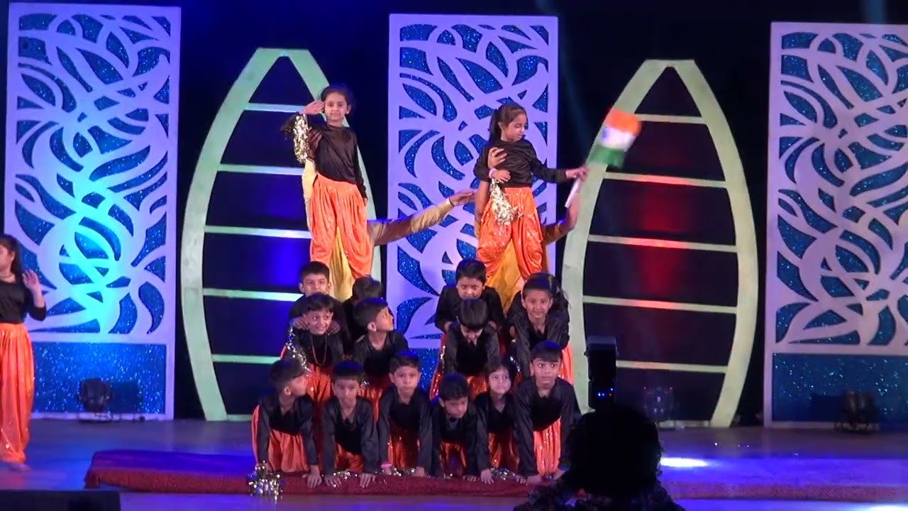 Acro dance - gymnastics - Amrit Jyoti School - Annual Function 2025