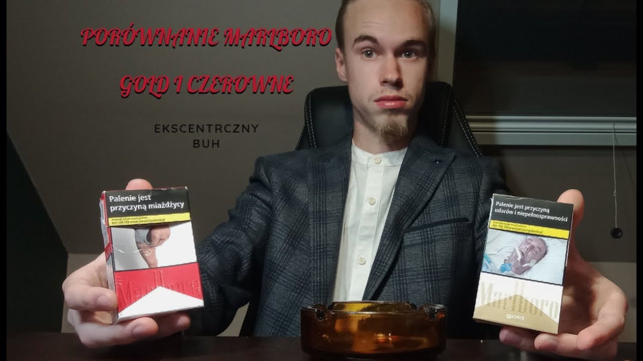 Por&oacute;wnanie Marlboro GOLD vs. Marlboro Czerwone!