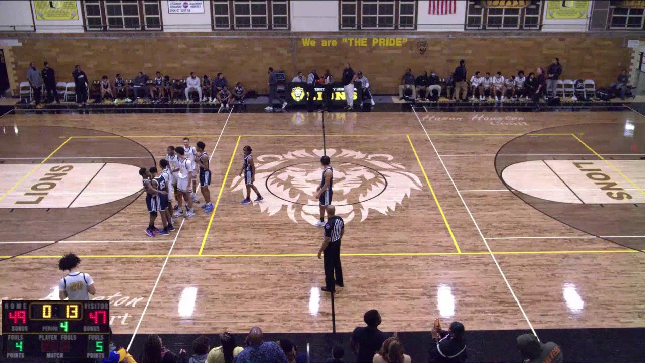 University City High School vs McCluer North High School Mens Varsity Basketball
