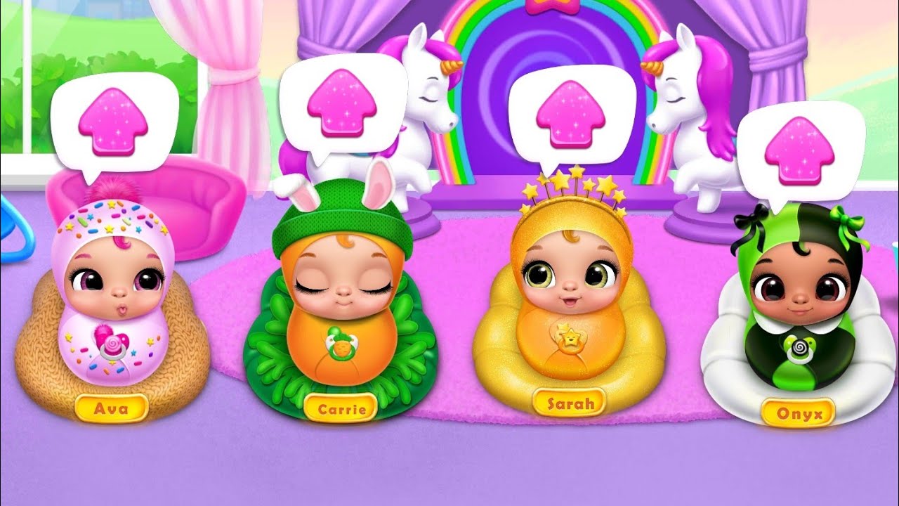 Giggle babies toddler care game 