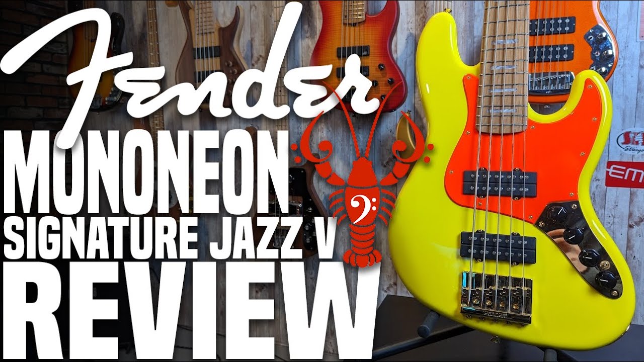 Fender MonoNeon Jazz Bass V — Fender выводит Fartin' на новый уровень! — Обзор LowEndLobster