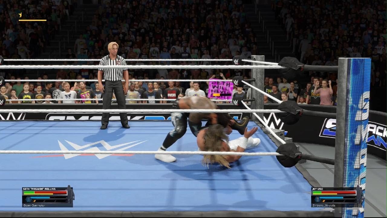 Jey Uso Vs Seth Rollins Smackdown RVS