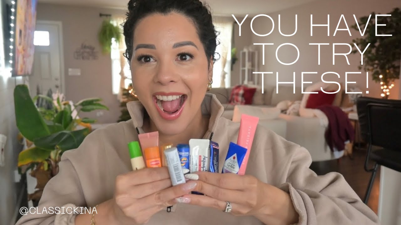 🌱The Best Lip Balms For Dry Chapped Lips