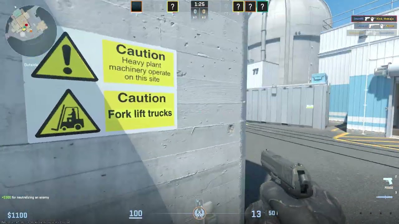 How can clutch with 4 headshot at NUKE in pistol round . Funny react(4k)