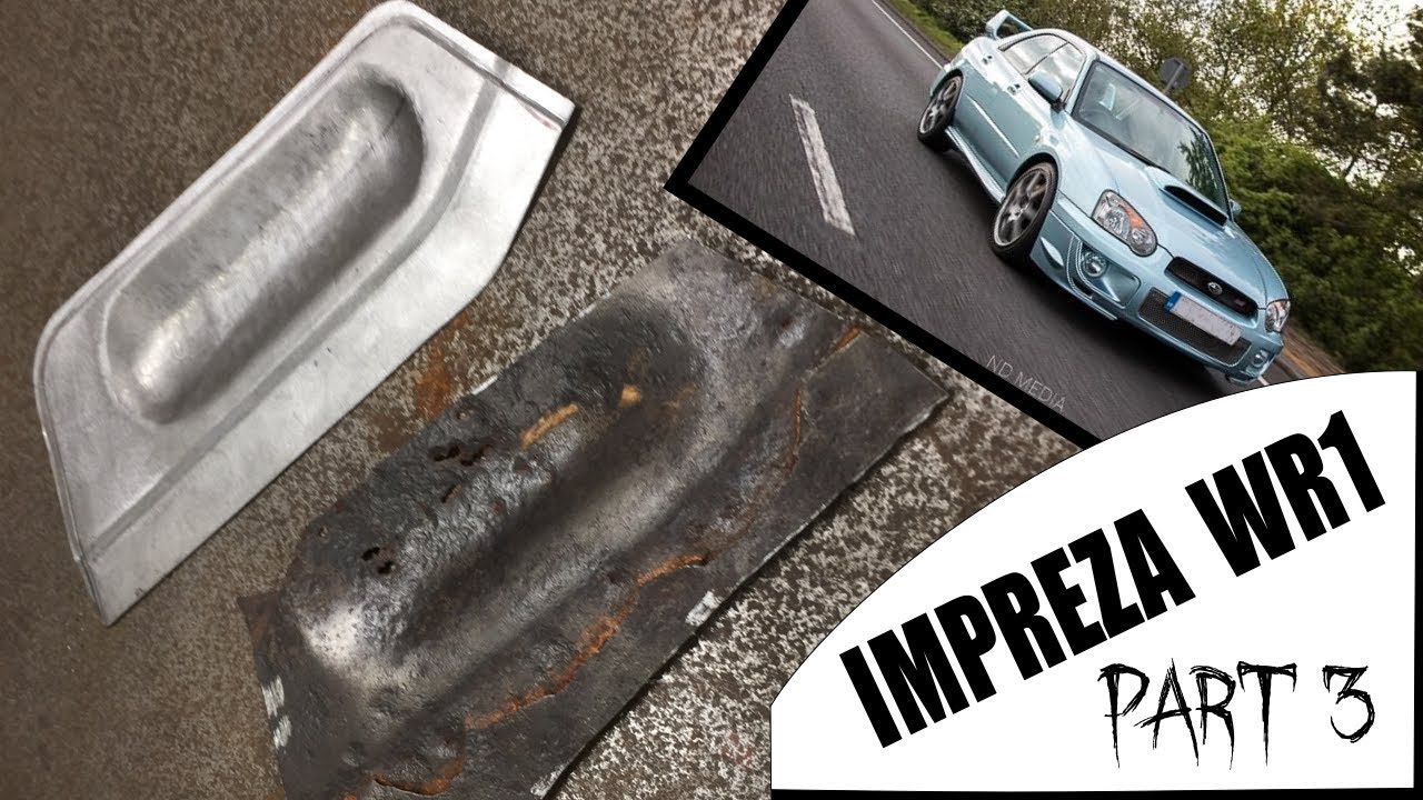 Subaru Impreza WR1 wrx sti - Part 3 - Rust Repairs - Car Rebuild build full under body restoration.