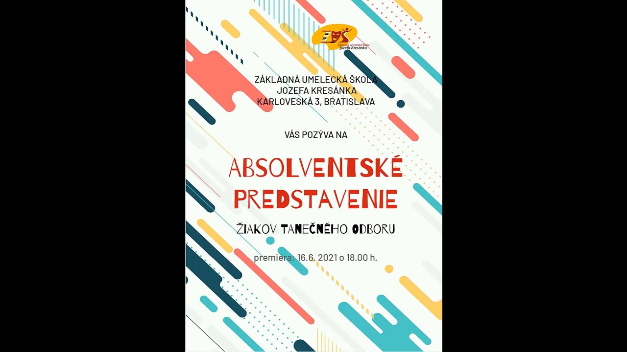 ZUŠ J. Kresánka, absolventské predstavenie tanečného odboru