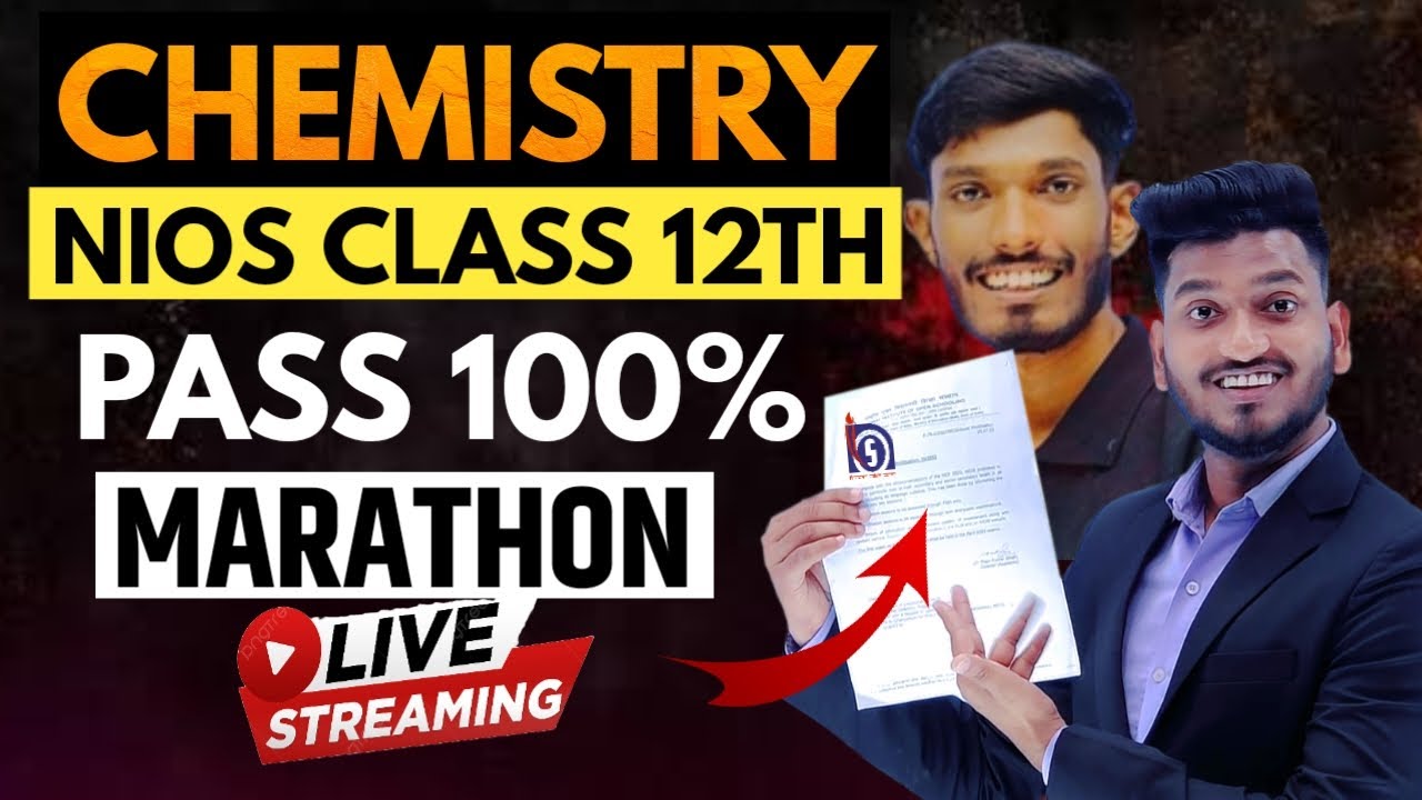 Nios Class 12th Chemistry (313) Very Very Important Questions with Solutions.​