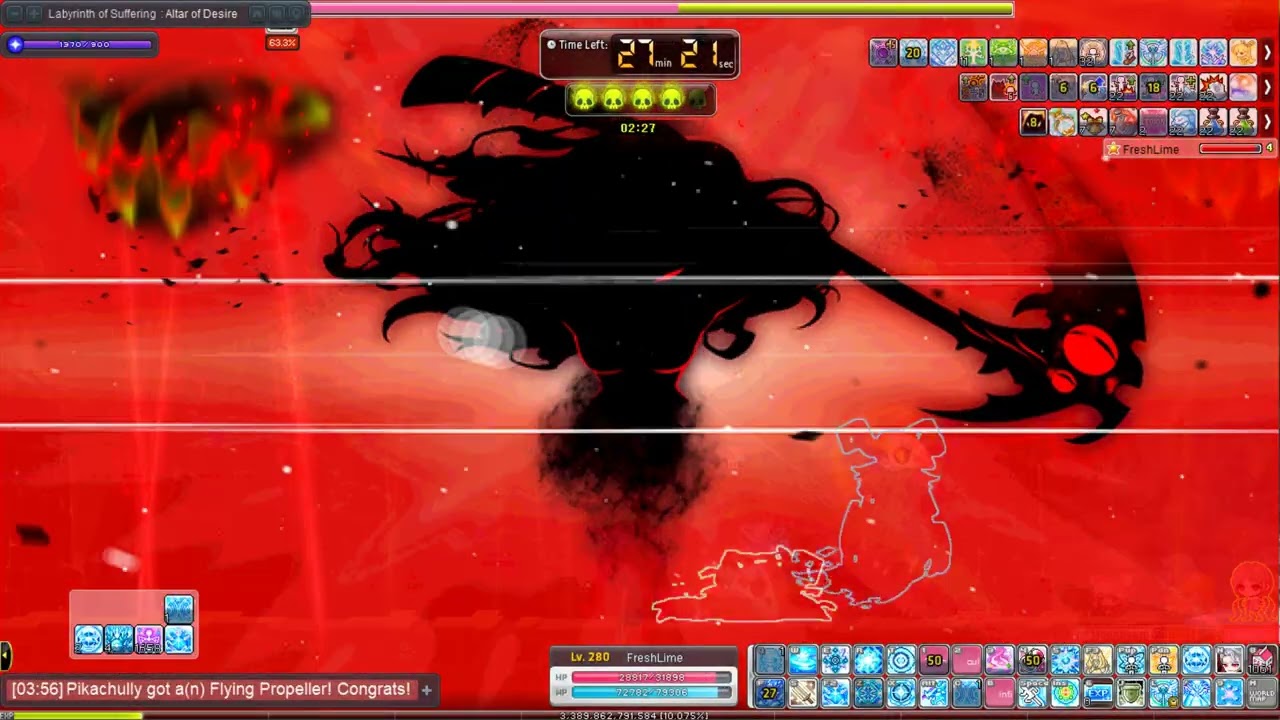 MapleStory/Kronos - Ice/Lightning - Verus Hilla - 6-min solo.