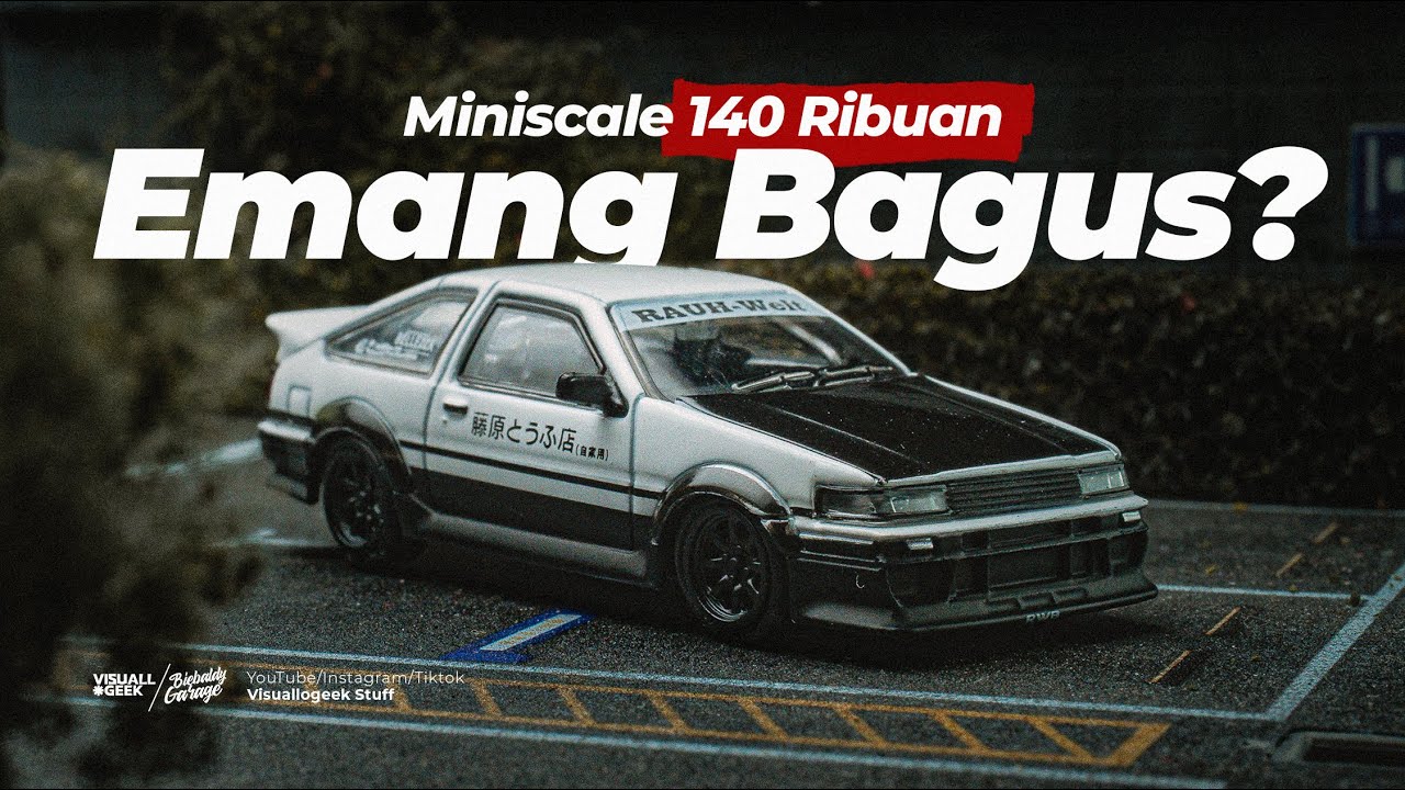 Underrated Diecast, Murah Dan Berlisensi, Review DCT Toyota Corolla Levin GT Apex Diecast