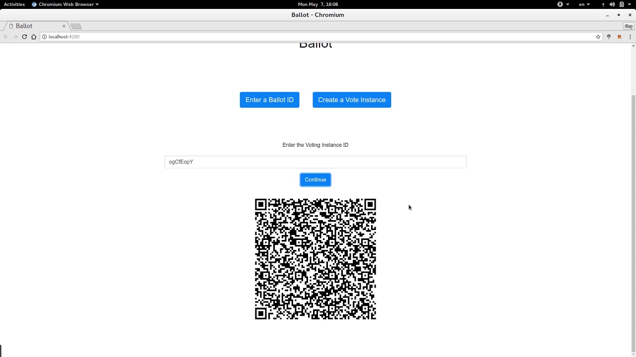 Ballot: A Decentralized Voting Platform