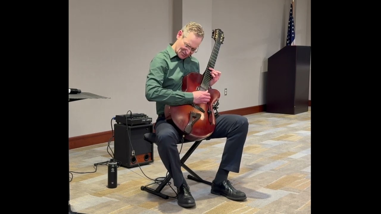 On The Sunny Side Of The Street- Solo 7 string Guitar