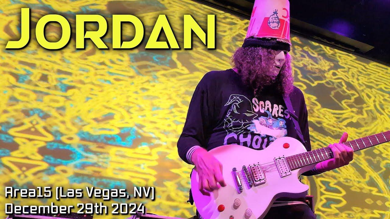 Jordan | Buckethead 4K (LIVE) at Area15 (Las Vegas 2024)