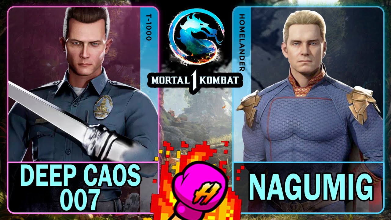 MK1 Deep Caos007 (T-1000) против Нагумига (HOMELANDER)🥊Mortal Kombat 1🥊4K 60ᶠᵖˢ