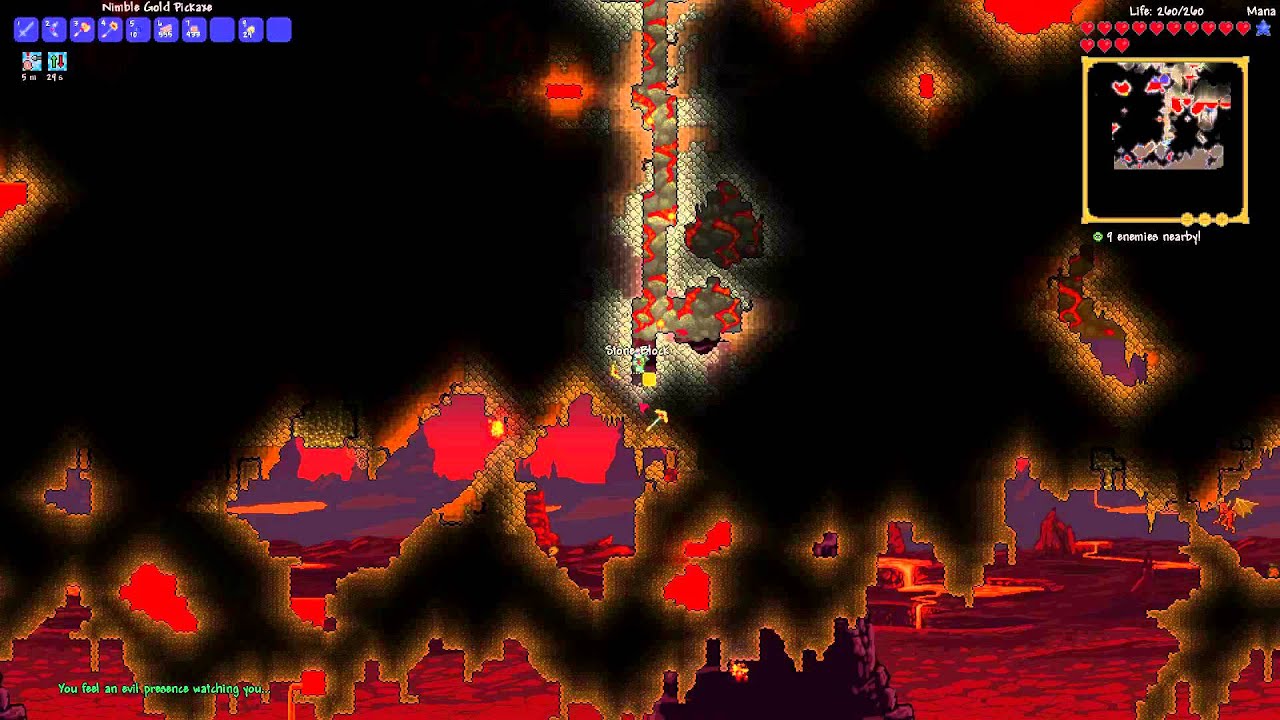 You feel an Evil Presence watching you ? - Terraria 1.3