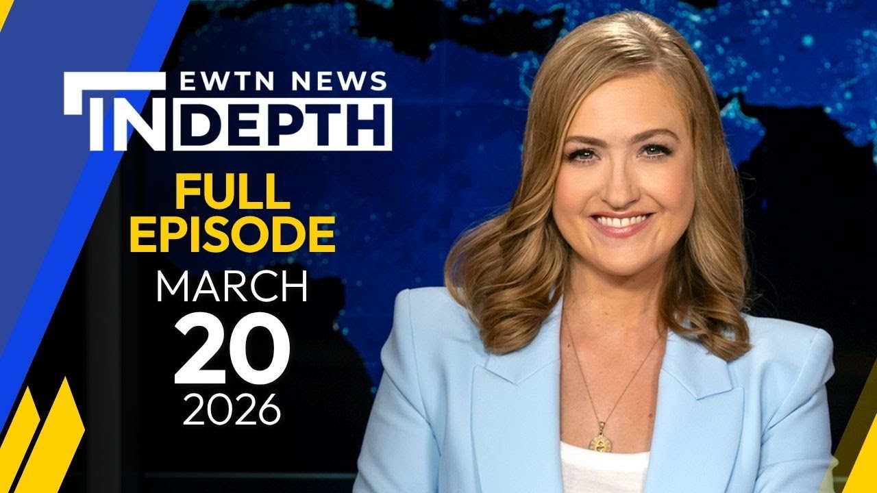 EWTN News In Depth | Full Episode: Pope Leo XIV’s Call for Peace in Iran | March 20, 2026