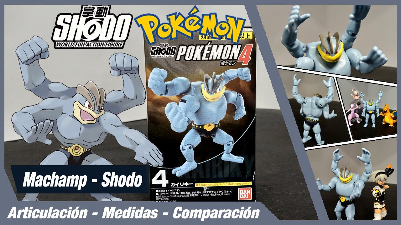 Figura de Machamp | Shodo | Wave 4